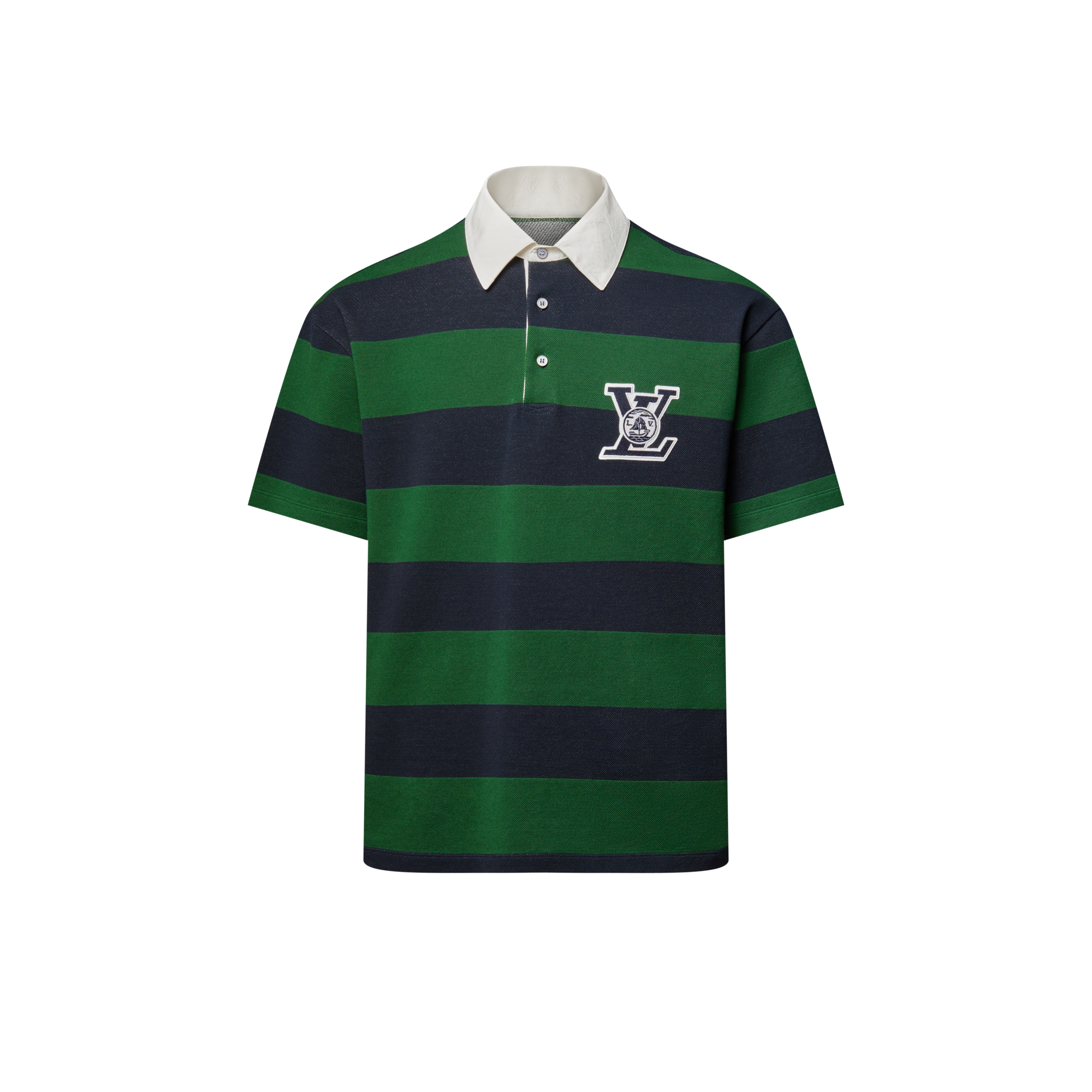 Polo de manga corta a rayas  Hombre Prêt-à-Porter Camisetas y polos | LOUIS VUITTON (Zoom de producto)